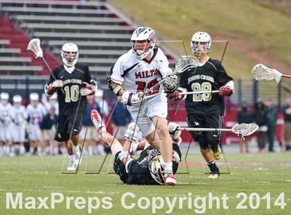 Thumbnail 1 in Milton vs. Johns Creek (GHSA 6A Round 2 Playoff) photogallery.