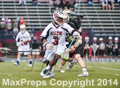 Thumbnail 1 in Milton vs. Johns Creek (GHSA 6A Round 2 Playoff) photogallery.