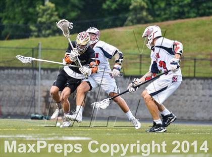 Thumbnail 3 in Milton vs. Johns Creek (GHSA 6A Round 2 Playoff) photogallery.
