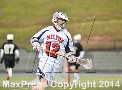 Thumbnail 3 in Milton vs. Johns Creek (GHSA 6A Round 2 Playoff) photogallery.