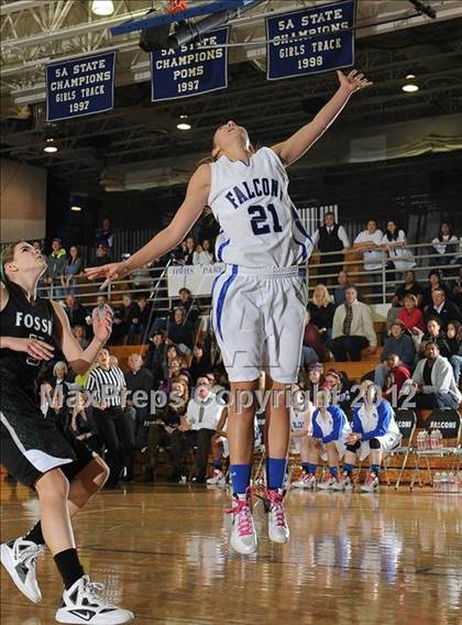 Thumbnail 3 in Fossil Ridge @ Highlands Ranch (CHSAA 5A Sweet 16 Round) photogallery.