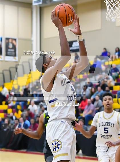 Thumbnail 3 in Prolific Prep of Napa Christian vs. Hillcrest Prep (Hoophall West Tournament) photogallery.