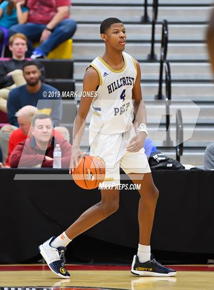 Thumbnail 1 in Prolific Prep of Napa Christian vs. Hillcrest Prep (Hoophall West Tournament) photogallery.