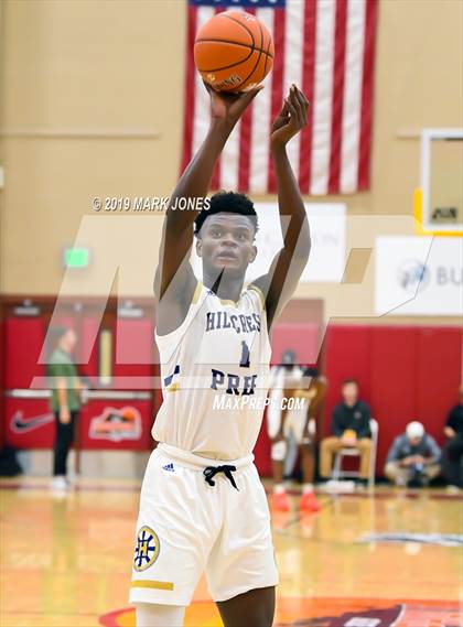 Thumbnail 1 in Prolific Prep of Napa Christian vs. Hillcrest Prep (Hoophall West Tournament) photogallery.
