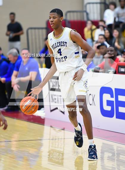 Thumbnail 2 in Prolific Prep of Napa Christian vs. Hillcrest Prep (Hoophall West Tournament) photogallery.