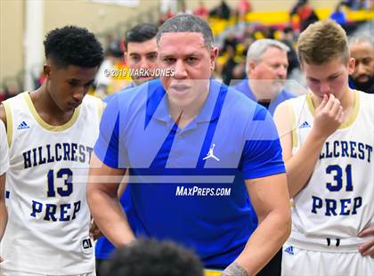 Thumbnail 2 in Prolific Prep of Napa Christian vs. Hillcrest Prep (Hoophall West Tournament) photogallery.