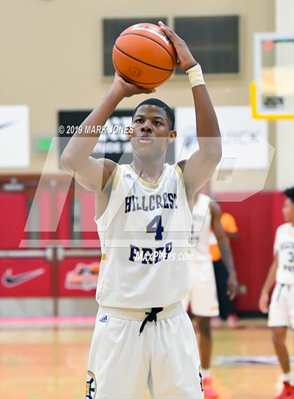 Thumbnail 2 in Prolific Prep of Napa Christian vs. Hillcrest Prep (Hoophall West Tournament) photogallery.