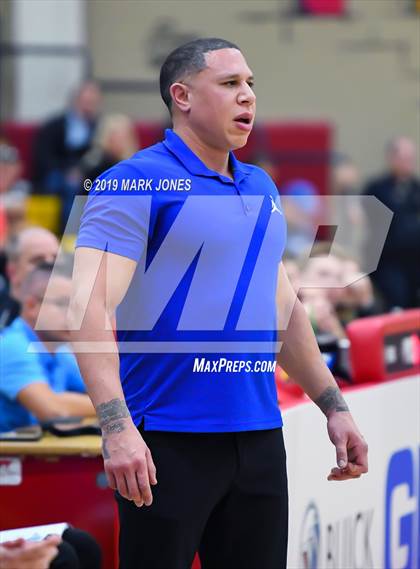 Thumbnail 3 in Prolific Prep of Napa Christian vs. Hillcrest Prep (Hoophall West Tournament) photogallery.