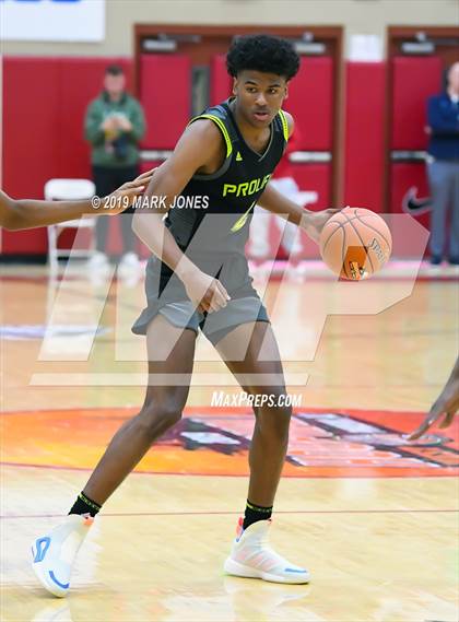 Thumbnail 3 in Prolific Prep of Napa Christian vs. Hillcrest Prep (Hoophall West Tournament) photogallery.