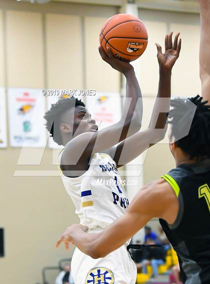 Thumbnail 2 in Prolific Prep of Napa Christian vs. Hillcrest Prep (Hoophall West Tournament) photogallery.