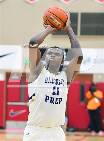 Thumbnail 3 in Prolific Prep of Napa Christian vs. Hillcrest Prep (Hoophall West Tournament) photogallery.