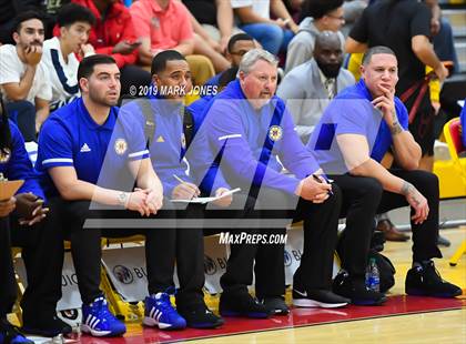 Thumbnail 2 in Prolific Prep of Napa Christian vs. Hillcrest Prep (Hoophall West Tournament) photogallery.