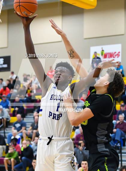 Thumbnail 3 in Prolific Prep of Napa Christian vs. Hillcrest Prep (Hoophall West Tournament) photogallery.