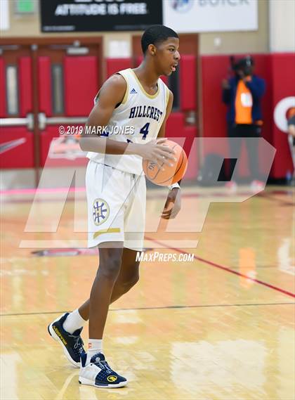 Thumbnail 2 in Prolific Prep of Napa Christian vs. Hillcrest Prep (Hoophall West Tournament) photogallery.