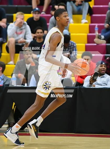 Thumbnail 2 in Prolific Prep of Napa Christian vs. Hillcrest Prep (Hoophall West Tournament) photogallery.