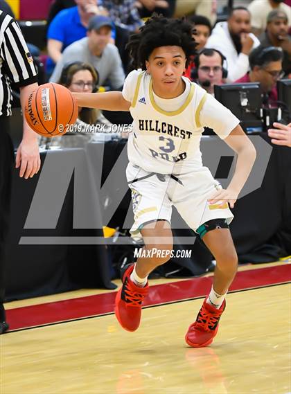 Thumbnail 2 in Prolific Prep of Napa Christian vs. Hillcrest Prep (Hoophall West Tournament) photogallery.
