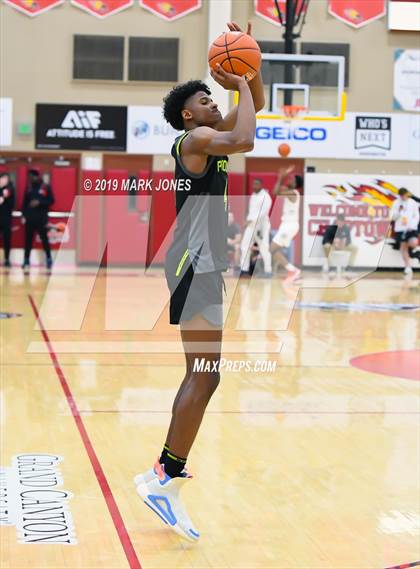 Thumbnail 2 in Prolific Prep of Napa Christian vs. Hillcrest Prep (Hoophall West Tournament) photogallery.