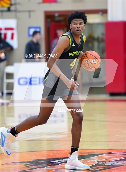 Thumbnail 2 in Prolific Prep of Napa Christian vs. Hillcrest Prep (Hoophall West Tournament) photogallery.