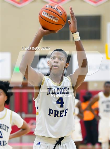 Thumbnail 2 in Prolific Prep of Napa Christian vs. Hillcrest Prep (Hoophall West Tournament) photogallery.