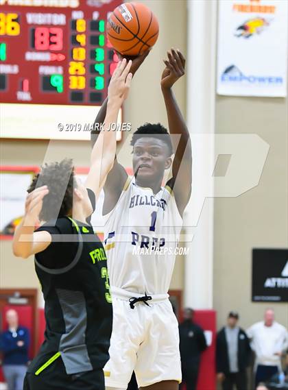 Thumbnail 3 in Prolific Prep of Napa Christian vs. Hillcrest Prep (Hoophall West Tournament) photogallery.