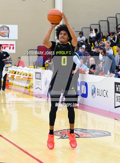 Thumbnail 3 in Prolific Prep of Napa Christian vs. Hillcrest Prep (Hoophall West Tournament) photogallery.