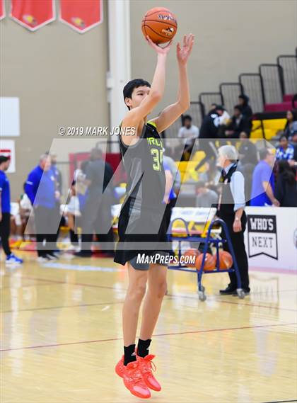 Thumbnail 2 in Prolific Prep of Napa Christian vs. Hillcrest Prep (Hoophall West Tournament) photogallery.