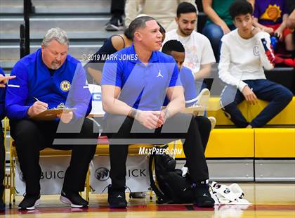 Thumbnail 1 in Prolific Prep of Napa Christian vs. Hillcrest Prep (Hoophall West Tournament) photogallery.