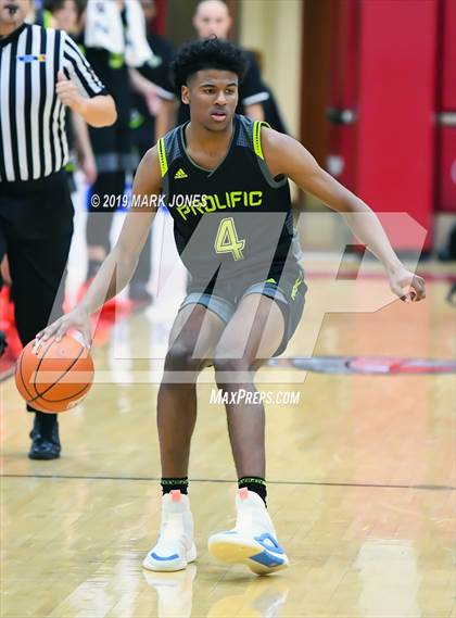Thumbnail 3 in Prolific Prep of Napa Christian vs. Hillcrest Prep (Hoophall West Tournament) photogallery.