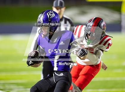 Thumbnail 1 in College Station vs. Port Arthur Memorial (UIL 5A D1 Football Regional) photogallery.