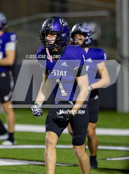 Thumbnail 1 in College Station vs. Port Arthur Memorial (UIL 5A D1 Football Regional) photogallery.