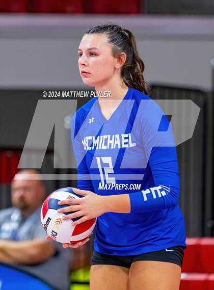 Thumbnail 1 in McMichael vs Seaforth (NCHSAA 2A Final) photogallery.