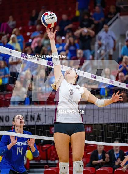 Thumbnail 1 in McMichael vs Seaforth (NCHSAA 2A Final) photogallery.
