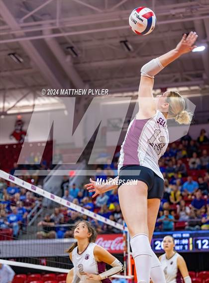 Thumbnail 1 in McMichael vs Seaforth (NCHSAA 2A Final) photogallery.