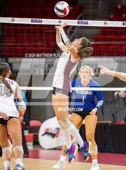 Thumbnail 2 in McMichael vs Seaforth (NCHSAA 2A Final) photogallery.