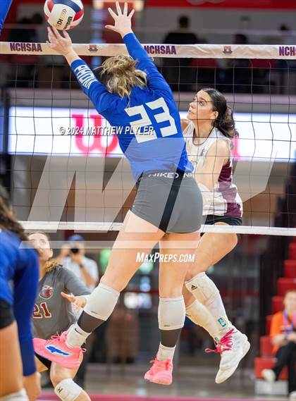 Thumbnail 1 in McMichael vs Seaforth (NCHSAA 2A Final) photogallery.