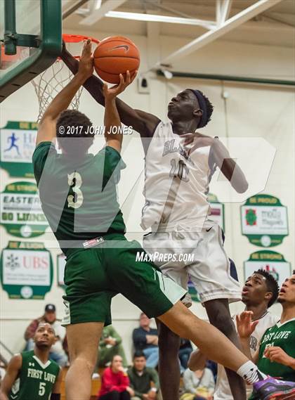 Thumbnail 1 in First Love Christian Academy vs. Blair Academy (Tom Richel Hoopfest) photogallery.