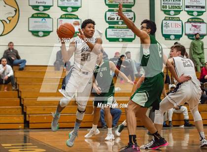 Thumbnail 3 in First Love Christian Academy vs. Blair Academy (Tom Richel Hoopfest) photogallery.