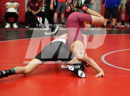 Thumbnail 3 in Woodrow Wilson vs Santa Paula (CIF Southern Section Wrestling Championships) photogallery.