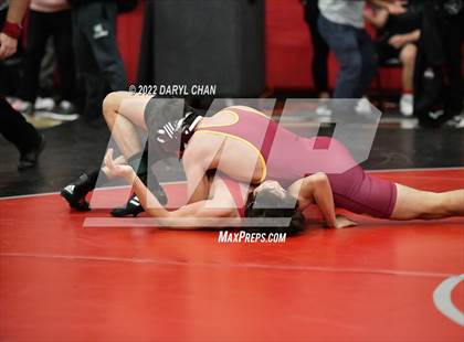Thumbnail 3 in Woodrow Wilson vs Santa Paula (CIF Southern Section Wrestling Championships) photogallery.