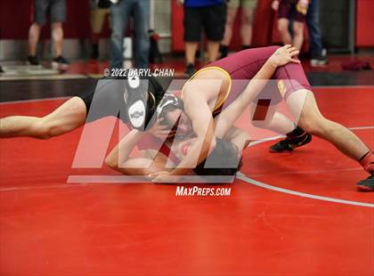 Thumbnail 1 in Woodrow Wilson vs Santa Paula (CIF Southern Section Wrestling Championships) photogallery.