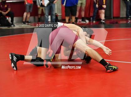 Thumbnail 3 in Woodrow Wilson vs Santa Paula (CIF Southern Section Wrestling Championships) photogallery.