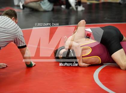 Thumbnail 3 in Woodrow Wilson vs Santa Paula (CIF Southern Section Wrestling Championships) photogallery.