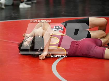 Thumbnail 2 in Woodrow Wilson vs Santa Paula (CIF Southern Section Wrestling Championships) photogallery.