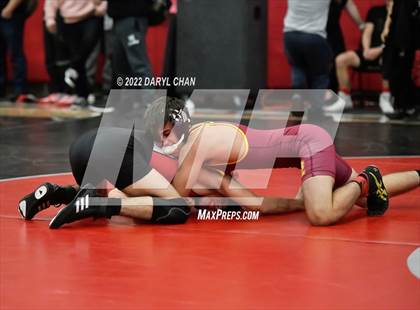 Thumbnail 2 in Woodrow Wilson vs Santa Paula (CIF Southern Section Wrestling Championships) photogallery.
