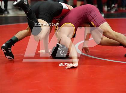 Thumbnail 2 in Woodrow Wilson vs Santa Paula (CIF Southern Section Wrestling Championships) photogallery.