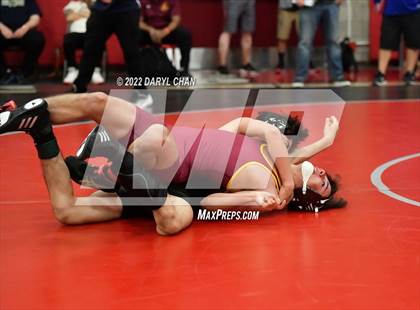 Thumbnail 3 in Woodrow Wilson vs Santa Paula (CIF Southern Section Wrestling Championships) photogallery.