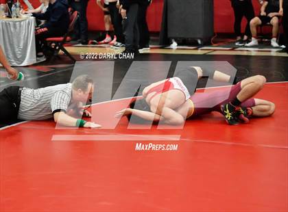 Thumbnail 2 in Woodrow Wilson vs Santa Paula (CIF Southern Section Wrestling Championships) photogallery.