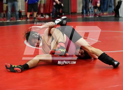 Thumbnail 1 in Woodrow Wilson vs Santa Paula (CIF Southern Section Wrestling Championships) photogallery.