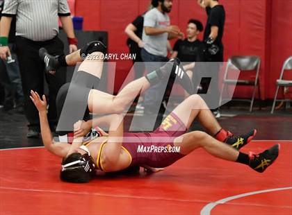 Thumbnail 2 in Woodrow Wilson vs Santa Paula (CIF Southern Section Wrestling Championships) photogallery.