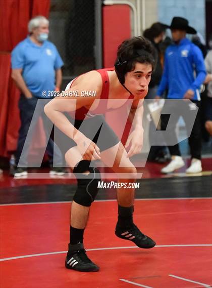 Thumbnail 2 in Woodrow Wilson vs Santa Paula (CIF Southern Section Wrestling Championships) photogallery.